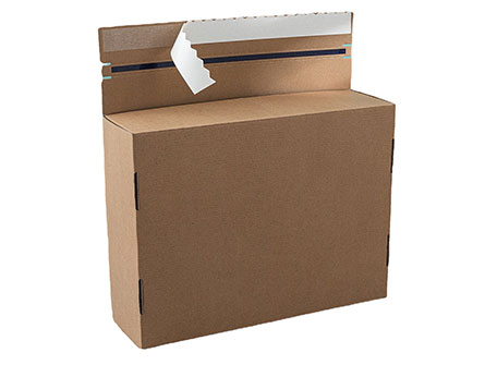 Self Stick Zipper Packaging Boxes